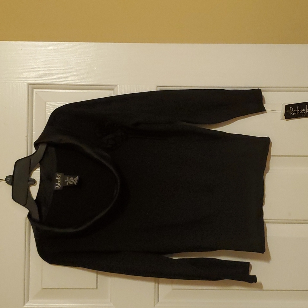 Black Rafaella Sweater, Size Small